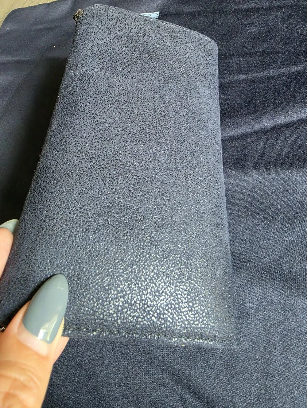 Authentic Stella Mccartney Navy Blue Wallet